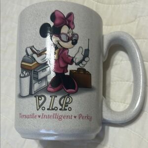 Disney parks Gray Accented Minnie Mouse Mug
